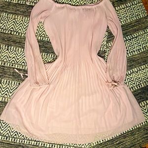 Blush pink Wilfred Aritzia dress